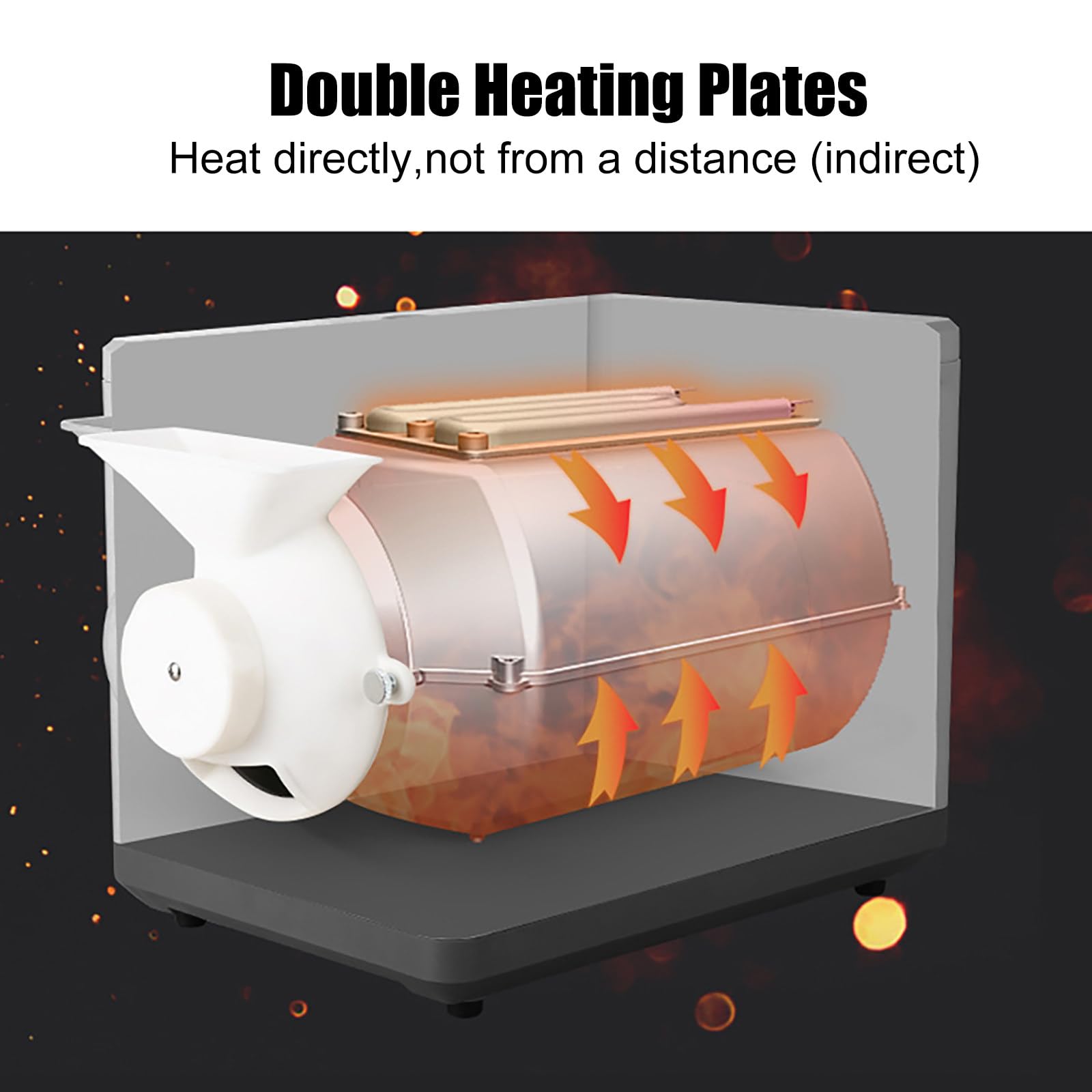 Amazon.co.jp : 業務用1600Wコーヒーロースター - 容量1500g、温度調節